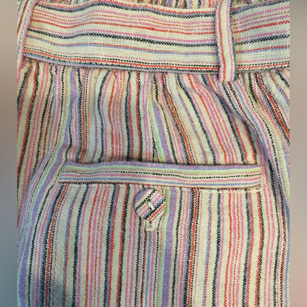 Woman’s striped dress shorts.                         Size -  Small - Picture 8 of 11